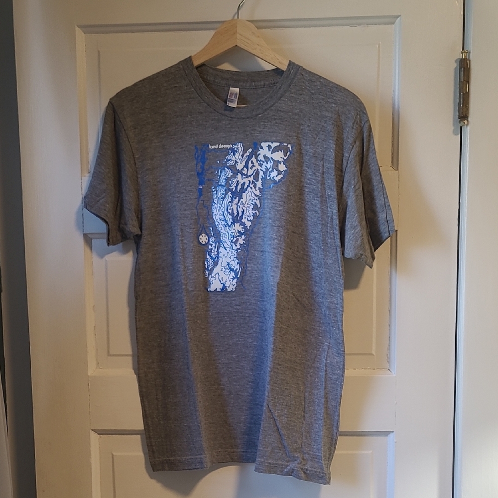 KIND Design American Apparel Heather Gray Graphic Tee